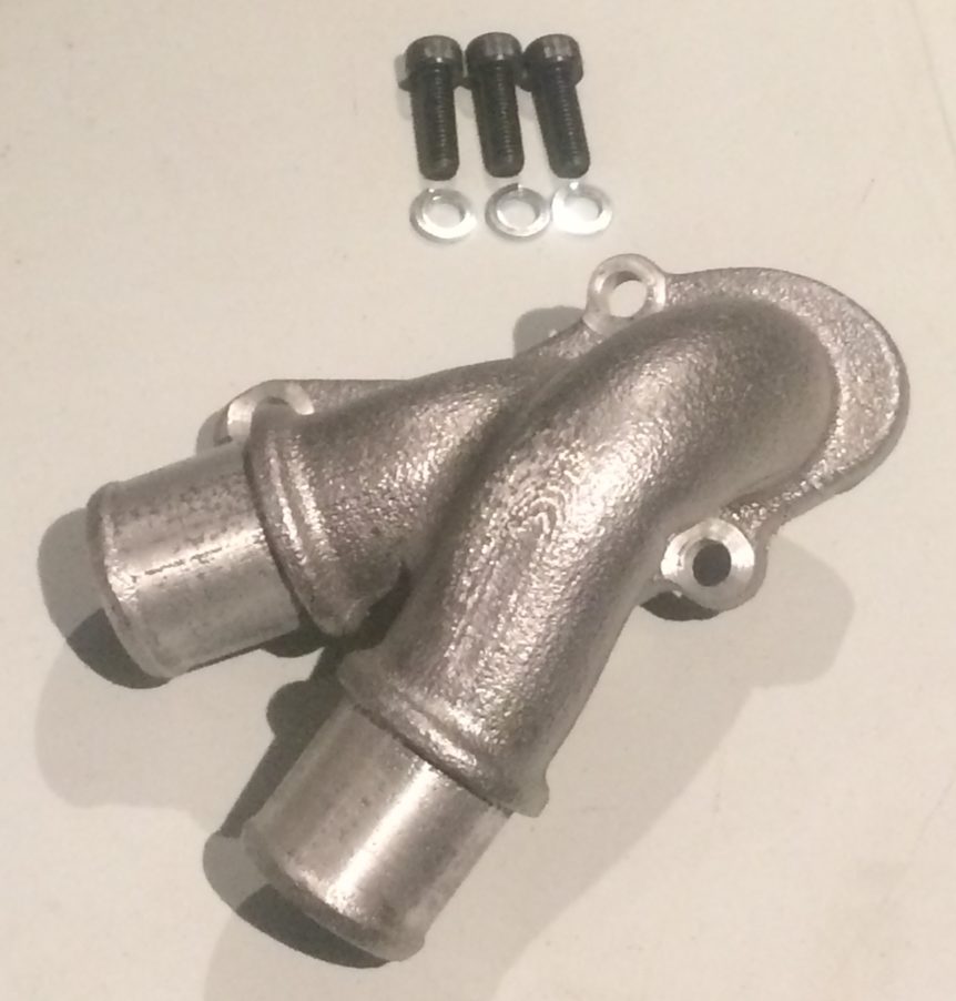 Electric Water Pump Adapter Race Cast Engineering